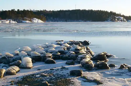 Stora Värtan vu de Djursholm/Aludden