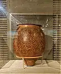 Une jarre provenant de Chanhu-daro (entre 2700 av. J.-C. et 2000 av. J.-C.)