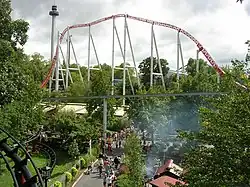 Le flying snake dive.