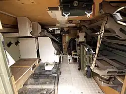 Intérieur du Stormer