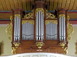 Orgue J.A.Silbermann-Rinckenbach (buffet de 1751).