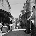 Une rue à Jérusalem, 1948.