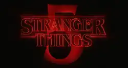 Logo de Stranger Things 5.
