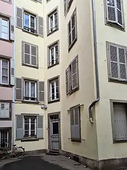 Immeubles de la partie centrale.