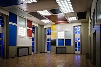 Theo van Doesburg, la salle des fêtes.