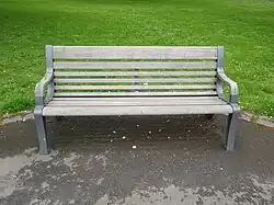 Un banc du parc