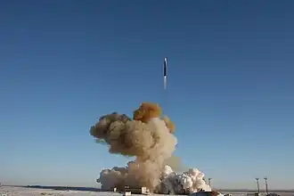 Lancement du satellite Kondor E1 depuis Baïkonour.