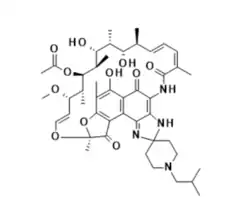 Image illustrative de l’article Rifabutine