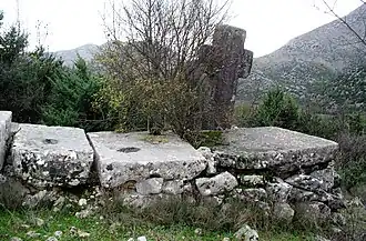 Tombe de Strujići, près du poljé de Popovo.