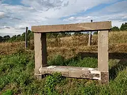 Le banc-reposoir (1856).