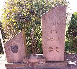 le monument aux morts.