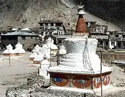 Un chörten au Ladakh.