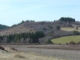 Vue du versant oriental.