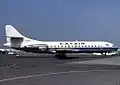 Caravelle VI-R de Catair F-BUFC à Paris- Le Bourget en mars 1976
