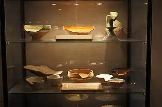 Vaisselle (céramique et verre),