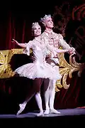 Miyako Yoshida et Steven McRae en Fée Dragée et son Prince  au Ballet Royal le 2 décembre 2009