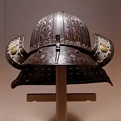 Kabuto de type suji, époque de Muromachi, XVIe&nbsp;siècle.