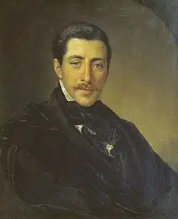 Description de l'image Sukhovo-Kobylin by Tropinin.jpg.