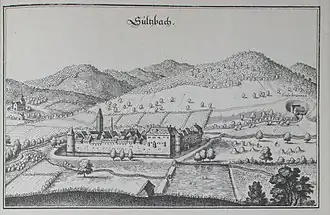 Sultzbach, Topographia Alsatiae, 1643/44 & 1663, Matthäus Merian l’Ancien et Martin Zeiller
