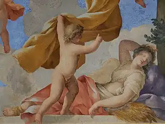 Allégorie de l'été par Romanelli