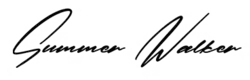 signature de Summer Walker