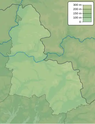 Voir sur la carte topographique de l'oblast de Soumy