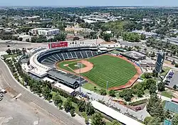 Description de l'image Sutter Health Park aerial view 2023 (Quintin Soloviev).jpg.