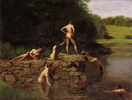 The Swimming Hole, 1885musée Amon Carter, Fort Worth