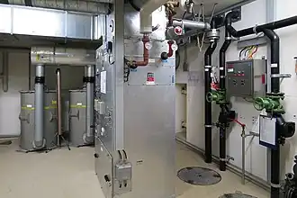 Salle de la ventilation et des filtres