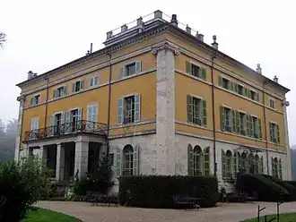 La villa palladienne de Syam (Jura).