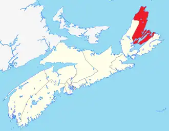 Carte de la circonscription