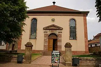 Synagogue de Bouxwiller, aujourd'hui Musée judéo-alsacien.