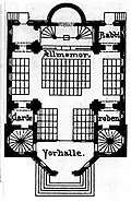 Plan architectural du rez-de-chaussée