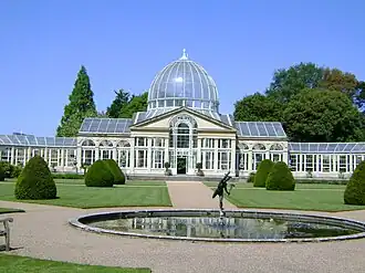 Le grand conservatoire de Syon House.