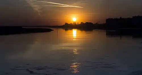 La rivière Syr-Daria à Kyzylorda