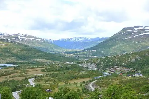 La Rv 7 dans la Sysendalen.