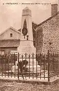 Monument aux morts avant 1940.