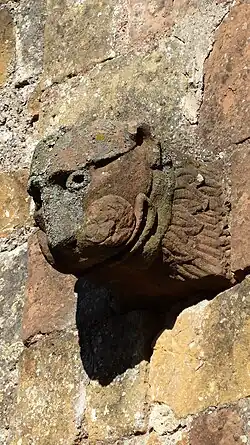 Église d'AboulTête de lion.