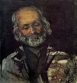 Tête de vieillard  (1865-1868), huile sur toile (51&nbsp;×&nbsp;48&nbsp;cm), musée d'Orsay, Paris.
