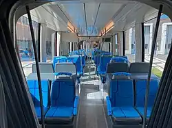 Vue globale de l'intérieur.