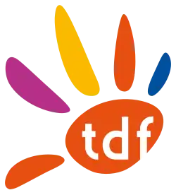 Logo de la TDF de janvier 2001 au 24 octobre 2016.