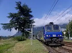 La Z 9635 sur un Chambéry-Bourg-Saint-Maurice.