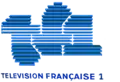 Logo alternatif de TF1, avec l'indicatif Télévision Française 1, de 1985 à 1987.