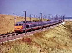 UM de rames à destination de Dijon, en juillet 1984.
