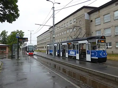 Arrêt de tramway Tondi.