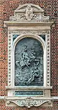 Plaque commémorative de la délivrance de Vienne par Jean III Sobieski.