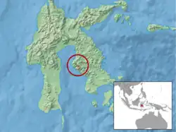 Description de l'image Taeromys microbullatus distribution.png.
