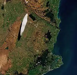 Image satellite Landsat 8 de Taieri Pet.