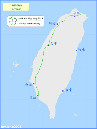 Image illustrative de l’article Autoroute nationale 1 (Taïwan)