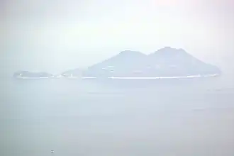 Ogijima vue depuis Yashima.